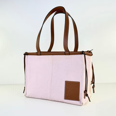 Canvas & Leather Tote