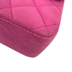 Jumbo Double Flap Caviar SHW S18