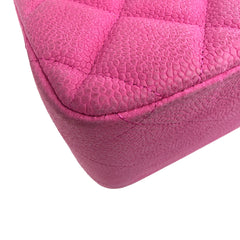 Jumbo Double Flap Caviar SHW S18