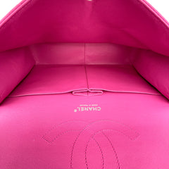 Jumbo Double Flap Caviar SHW S18