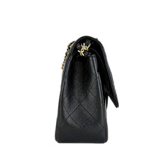 Jumbo Double Flap Caviar GHW S25