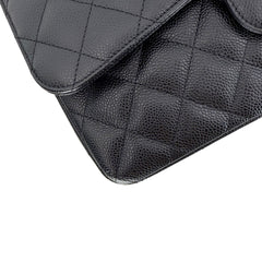 Jumbo Double Flap Caviar GHW S25