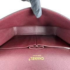 Jumbo Double Flap Caviar GHW S25