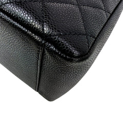 GST Caviar Leather Black SHW Series 19 Unused