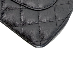 Jumbo Double Flap Caviar GHW S16