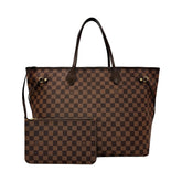 Neverfull GM Damier Ebene GHW