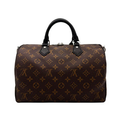 Speedy Softy Black Monogram