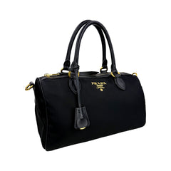 Nylon Boston Bag