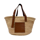 Raffia Basket Tote Medium