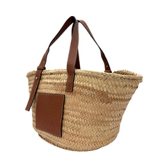 Raffia Basket Tote Medium