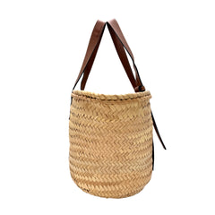 Raffia Basket Tote Medium