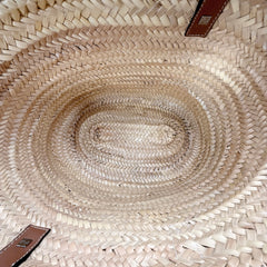Raffia Basket Tote Medium