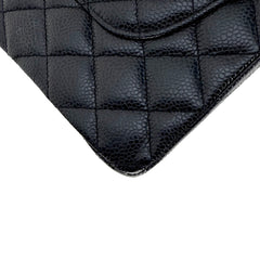 Medium Double Flap Caviar GHW S30