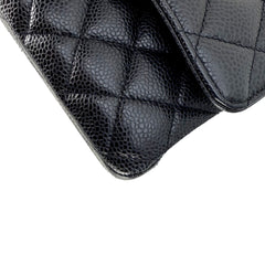 Medium Double Flap Caviar GHW S30