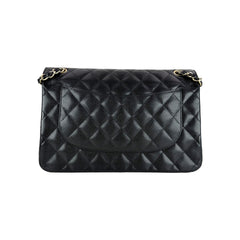 Jumbo Double Flap Caviar GHW S25