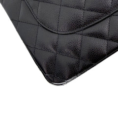 Jumbo Double Flap Caviar GHW S25