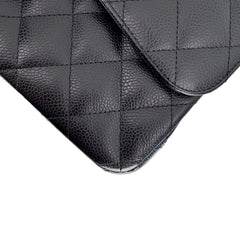 Jumbo Double Flap Caviar GHW S25