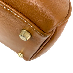 Kelly 35 Gold on Gold Swift Leather Stamp B Square