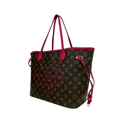 Neverfull MM Limited Edition Pink Floral