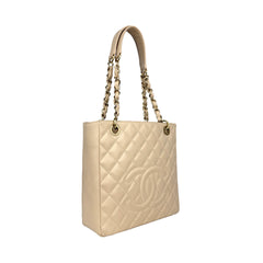 PST Caviar Leather Beige GHW Series 14