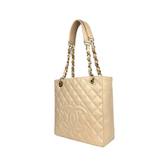 PST Caviar Leather Beige GHW Series 14