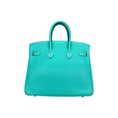 Birkin 25 Bleu Lagon PHW