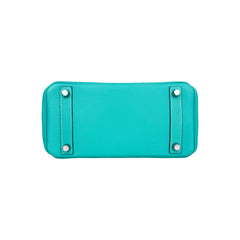 Birkin 25 Bleu Lagon PHW