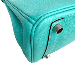 Birkin 25 Bleu Lagon PHW