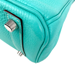 Birkin 25 Bleu Lagon PHW