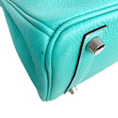 Birkin 25 Bleu Lagon PHW