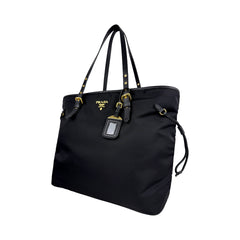 Nylon Tote Black GHW