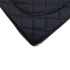 Maxi Double Flap Caviar GHW S15