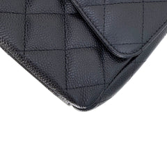 Maxi Double Flap Caviar GHW S15