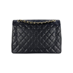 Maxi Double Flap Caviar GHW S15
