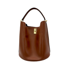 Leather Bucket Bag GHW
