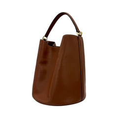Leather Bucket Bag GHW