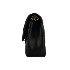 Jumbo Double Flap Caviar GHW S18