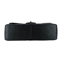 Jumbo Double Flap Caviar GHW S18