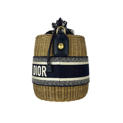 Wicker Bucket Bag