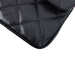 Jumbo Double Flap Caviar GHW S31