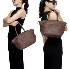 Intreciatto Zipper Tote