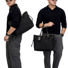 Nylon Tote Black GHW