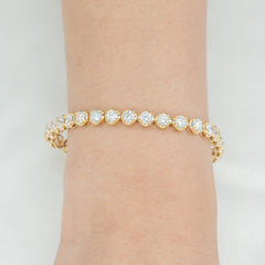 Tennis 65 Bracelet 9.13CT