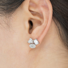 Victoria 81 Earrings 6.18CT