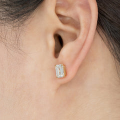 Elizabeth 79 Earrings 2.00+2.03CT