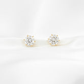 Regina 86 Earrings 2.06+2.04CT