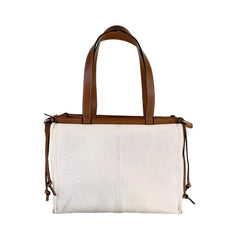 Canvas & Leather Tote