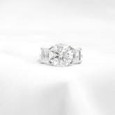 Victoria 103 Ring 5.02+1.03+1.03CT
