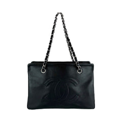 Petit Timeless Tote Caviar