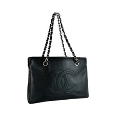 Petit Timeless Tote Caviar